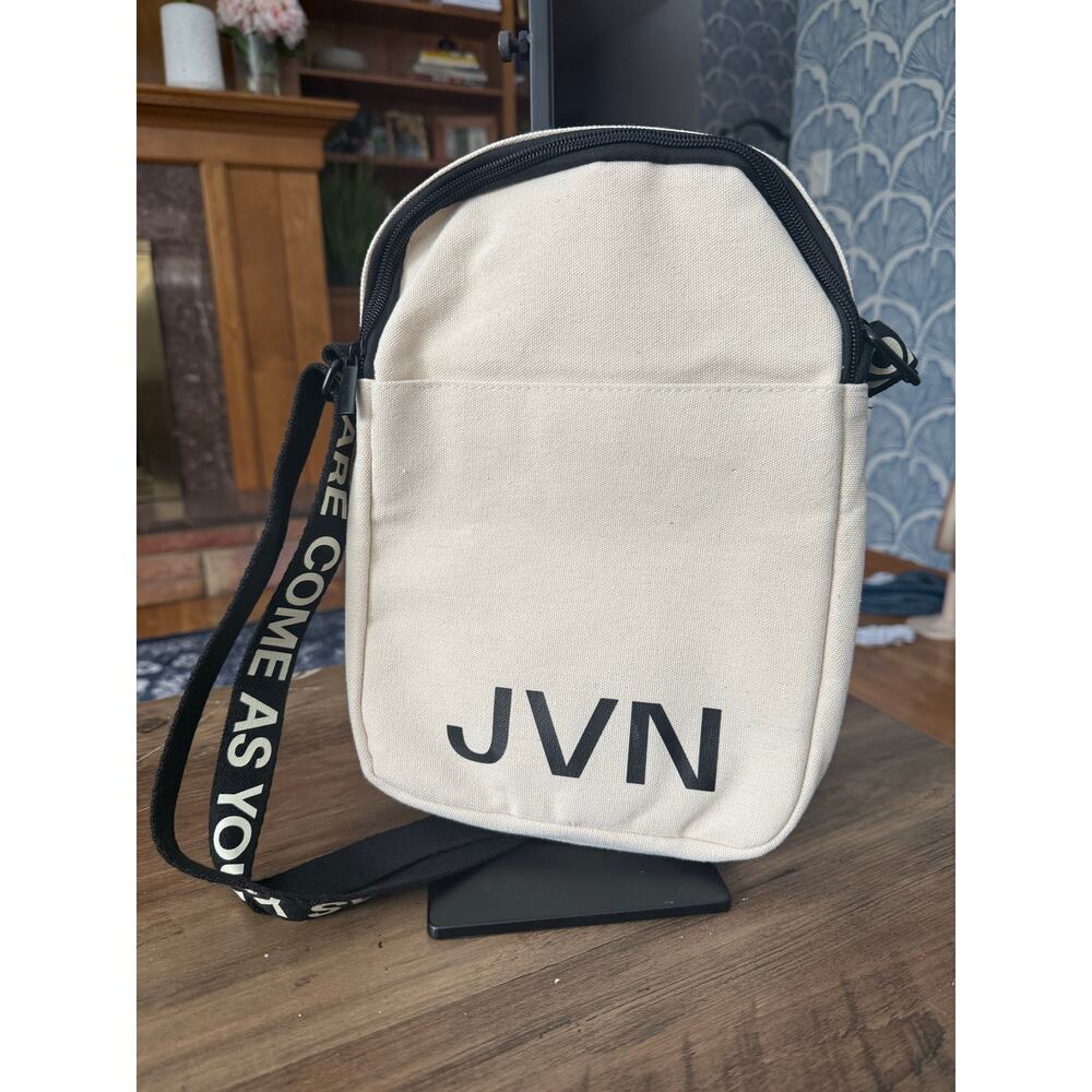 JVN Canvas “Come As You Are” Crossbody
